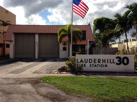 fire in lauderhill|lauderhill fire department station 57.